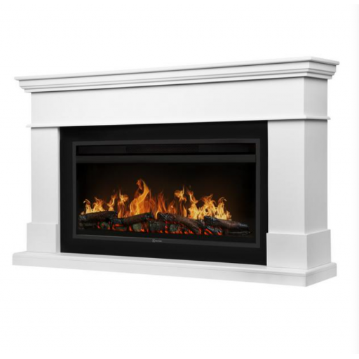 Каминокомплект: Очаг Electrolux EFP/P-4220LS, портал Калифорния 42/40/36 белый